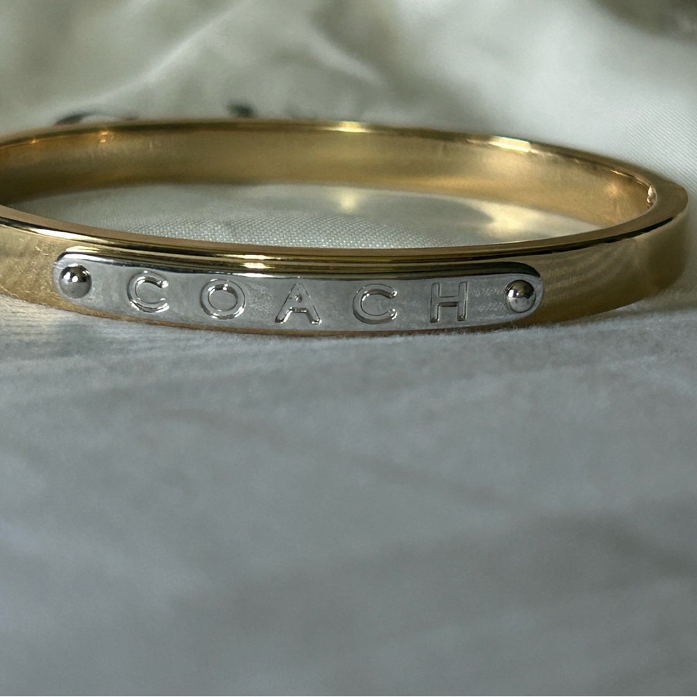 Coach Gold and Silver Accent Bracelet